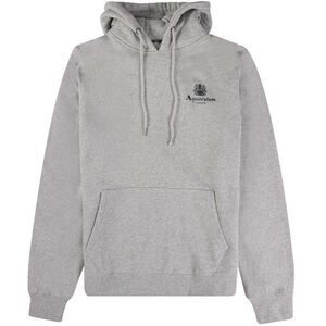 Aquascutum Mens Active Small Logo Hoodie / Gray